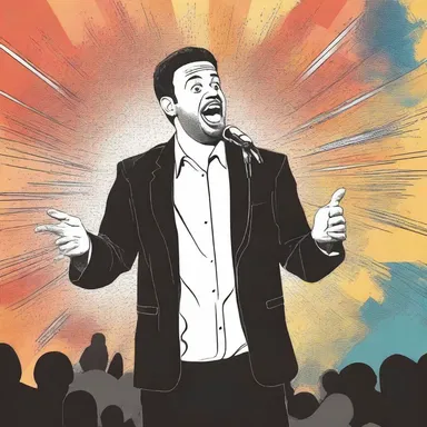 In a stand-up comedy routine, a comedian relies on the consistency of their punchlines to generate laughter from the audience.