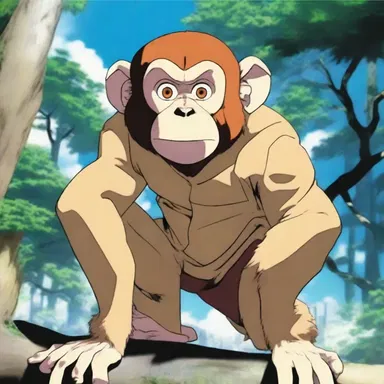 The protagonist of the action-packed anime had a loyal companion, a rhesus monkey, who possessed extraordinary strength and agility.