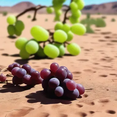 Why did the grape go to the desert? Because it wanted to become a raisin and dehydrate!