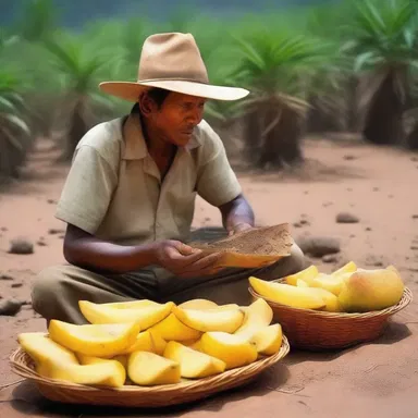 During expeditions, explorers used to dehydrate fruits to prevent spoilage and ensure they had enough food for their journey.