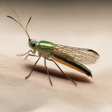 In Greek mythology, the caddis fly is associated with transformation and rebirth, symbolizing the cycle of life.