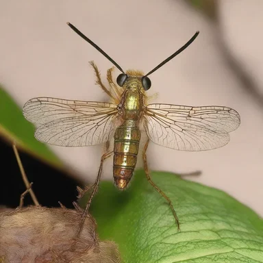 The caddis fly is mentioned in some religious texts as a symbol of purity and spiritual growth.