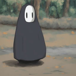This is a 32x32 pixel art image of No-Face from 'Spirited Away'