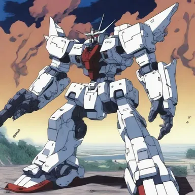 The mecha in the anime had telescopic arms that extended during battles, giving it an advantage against enemies.