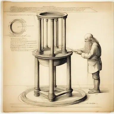During the 16th century, Leonardo da Vinci designed a telescopic device known as the perspectograph, revolutionizing the field of art and visual representation.