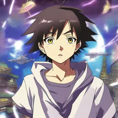 The anime character possessed telescopic eyes that allowed him to zoom in on faraway objects with incredible precision.