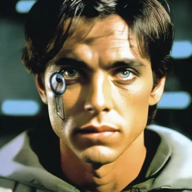In the science fiction novel, the protagonist wore special contact lenses that granted him telescopic sight, enabling him to see great distances.