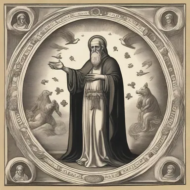 According to the religious text, certain saints were gifted with telescopic vision, allowing them to perceive celestial beings beyond the grasp of ordinary mortals.