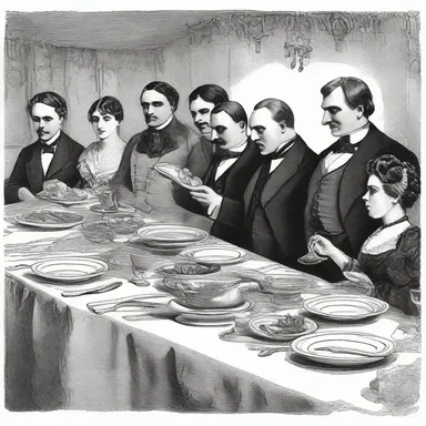 During the Victorian era, prix fixe meals became popular in high society as a way to showcase social status.