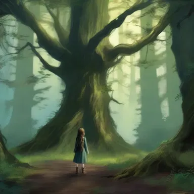 The protagonist's quest in the fantasy novel began unpropitiously when they stumbled upon an enchanted forest filled with dangerous creatures.