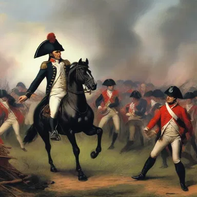 The battle of Waterloo started unpropitiously for Napoleon, leading to his ultimate defeat and exile.