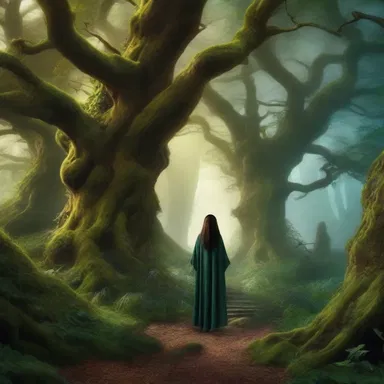 The inflexible laws of the magical realm forbade humans from entering the enchanted forest.