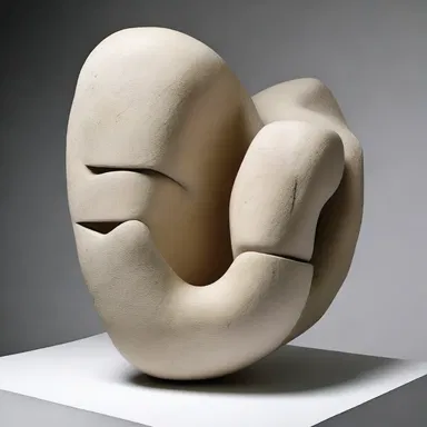 The inflexible sculpture made entirely of stone showcased the artist's ability to create rigid forms.
