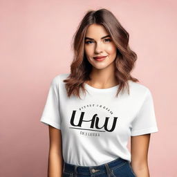 A professional and creative profile photo for an online clothing store named 'Style Clothes Ua', incorporating elements of fashion design and typography.