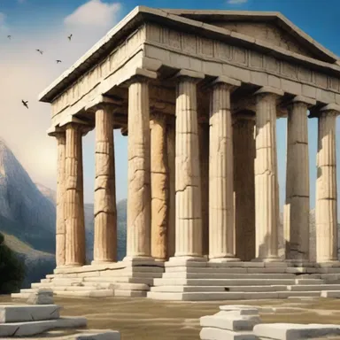 According to Greek mythology, when the Titans rose against the gods, they despoiled the sacred temples and sacred groves.