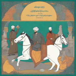 A modern reinterpretation of the story of Garshasp from the Shahnameh, including elements of contemporary art styles while maintaining the essence of the fabled hero and Persian culture.