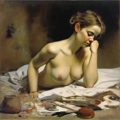 The artist's die-hard commitment to realism influenced all his paintings, as he refused to experiment with any other artistic style.