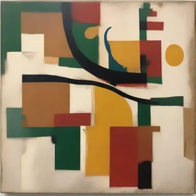 The abstract painting was admired by some and viewed confusedly by others, who couldn't decipher its meaning.