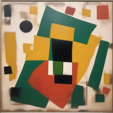 The abstract painting was admired by some and viewed confusedly by others, who couldn't decipher its meaning.