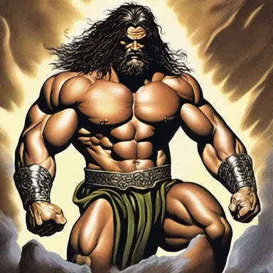 The Bible mentions Samson, a strong and energy-releasing hero who possessed incredible powers.