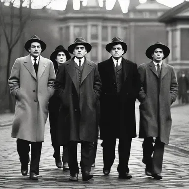 The movie showcased a group of conformist characters who adhered to societal norms and expectations.