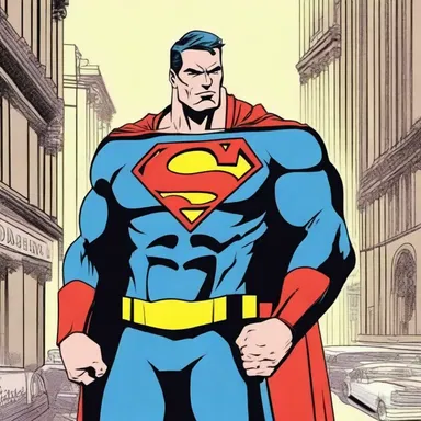 The superhero comic portrayed the protagonist as a conformist, fighting for justice within the limits of established laws.