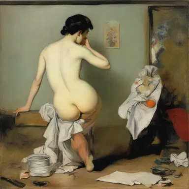 The artist's paintings were often criticized for being too conformist, lacking originality and challenging the status quo.