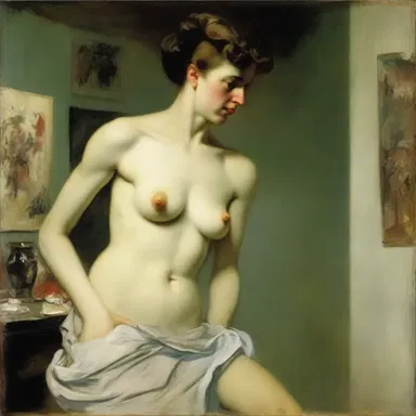 The artist's paintings were often criticized for being too conformist, lacking originality and challenging the status quo.