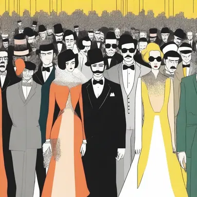 Why did the conformist go to the party? Because everyone else was going and they didn't want to stand out!