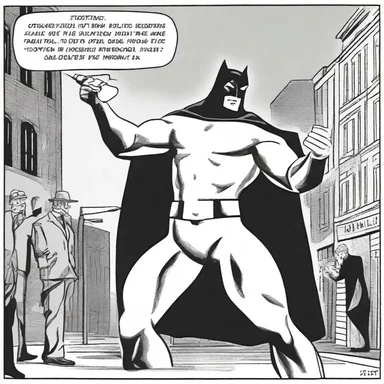 In the popular superhero comic, the herald was a masked vigilante who would announce his arrival with a resonating trumpet blast.