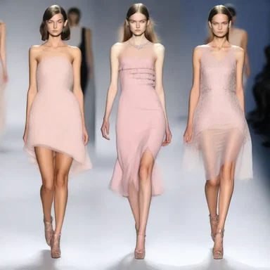 The new collection of designer dresses was heralded as a major fashion breakthrough.