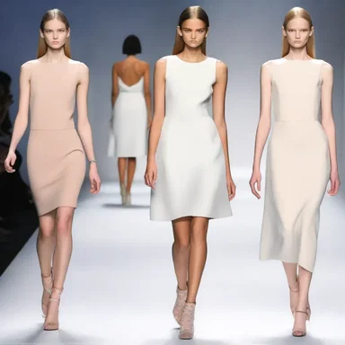 The new collection of designer dresses was heralded as a major fashion breakthrough.