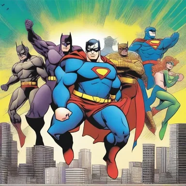 The launch of the new superhero comic series was heralded with great anticipation by comic book fans.