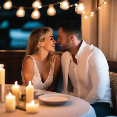 She surprised her partner with a romantic candlelit dinner for their birthday.