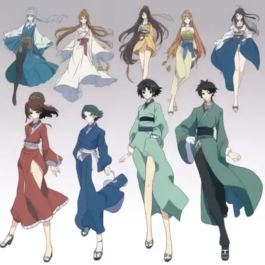 The animation in the anime series was exquisite, with detailed character designs and fluid movements.
