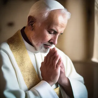 During prayer, he experienced an exquisite focus that allowed him to feel the sharp connection to his faith.
