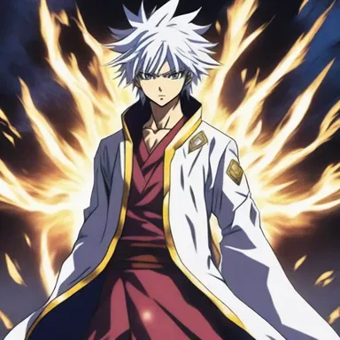 In the anime series, the protagonist gains numinous powers that allow him to communicate with gods.