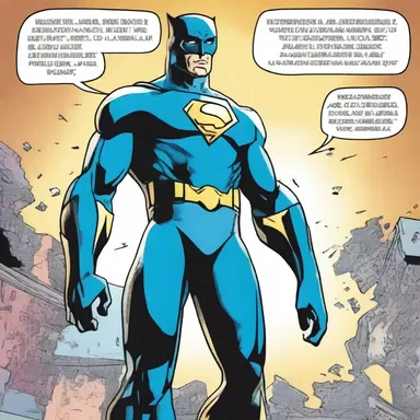 In the comic book, the superhero possesses a numinous aura that gives him extraordinary abilities.