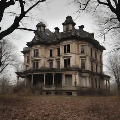 The abandoned mansion had a numinous atmosphere, filled with eerie whispers and ghostly apparitions.