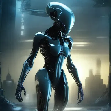 In the futuristic world of the novel, the protagonist discovers alien technology that possesses a numinous power beyond human comprehension.