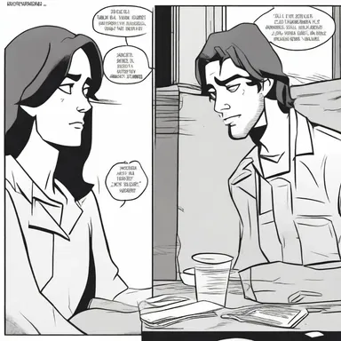 In the comic strip, the protagonist encounters a crack addict who is struggling with their addiction.