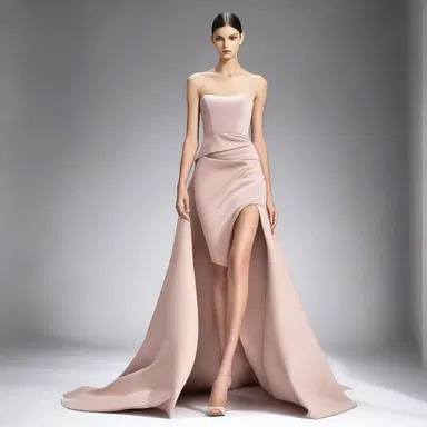 In fashion, if a designer creates a dress and a model wears that dress, then it is transitive that the designer is indirectly connected to the model.