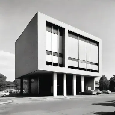 The cynic dismissed the new modernist style building, claiming it lacked practicality and aesthetics.