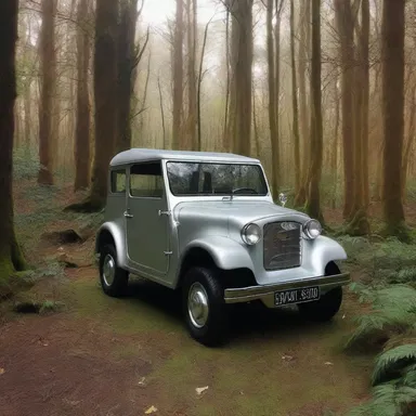 The enchanted forest was filled with mythical creatures, including a majestic moke with a shimmering silver coat.