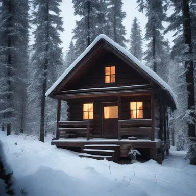 The characters in the horror movie found themselves trapped in a remote cabin during a relentless snowstorm, adding to the suspense and fear.