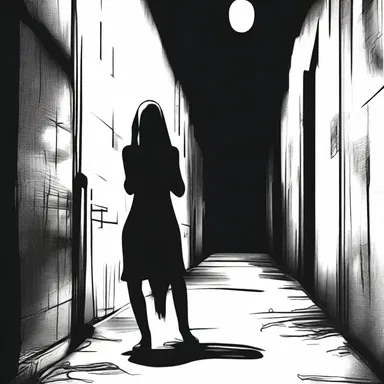 The unexpected scream in the dark alley jolted her composure and sent shivers down her spine.