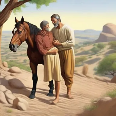 The parable of the Good Samaritan is an exemplifying story that teaches about compassion and kindness.