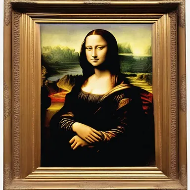 The Mona Lisa is considered a canonical masterpiece in the world of art.
