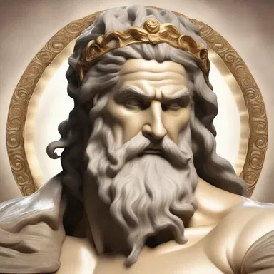 Zeus is a canonical character in Greek mythology, known as the king of the gods.