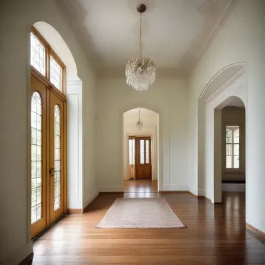 The architect designed a house with a canonical floor plan, featuring symmetrical rooms and a central hallway.